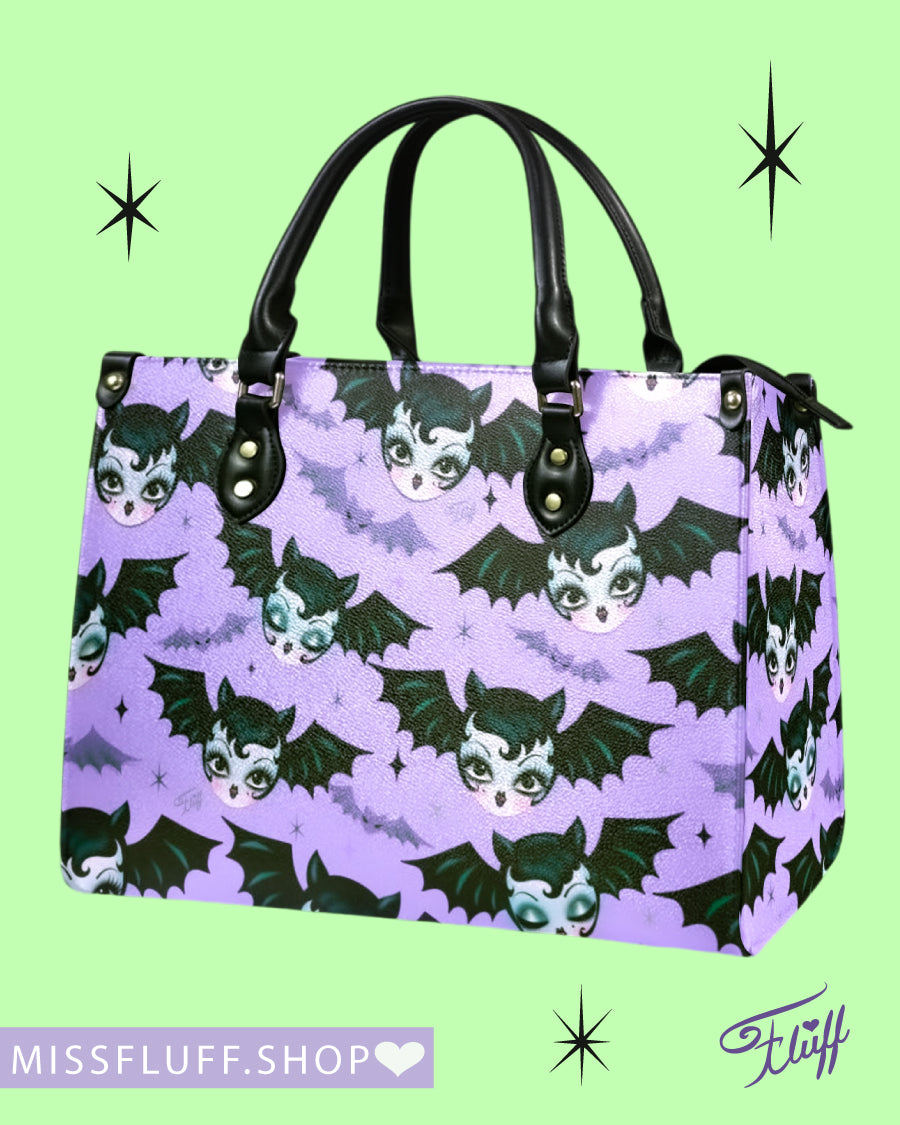 Vampire Bat Dolly Purple • Handbag