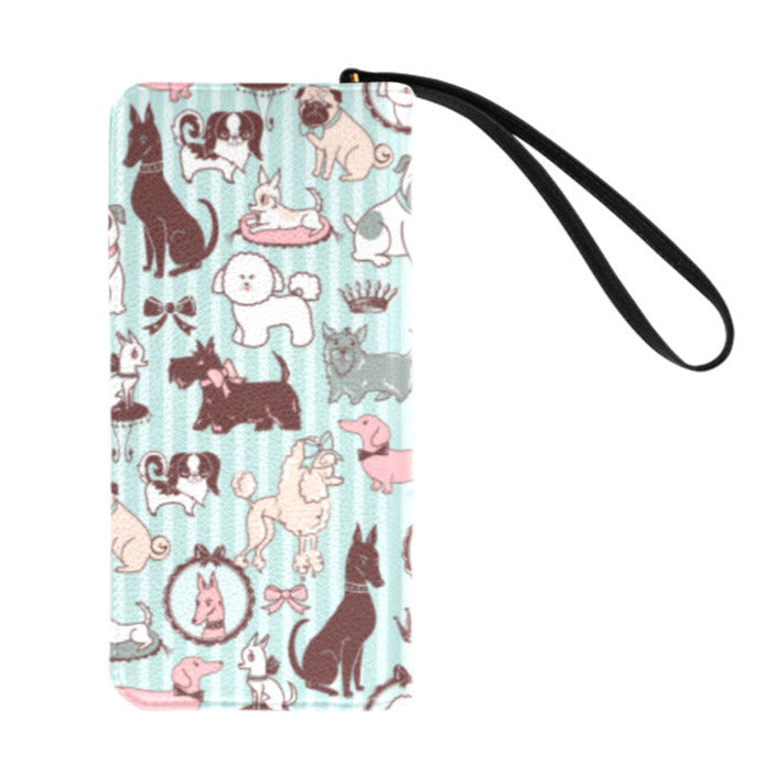 Doggy Boudoir Mint • Clutch Wallet