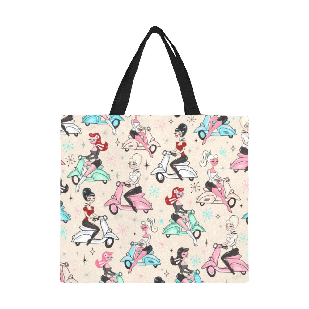 Scooter Girls • Canvas Tote