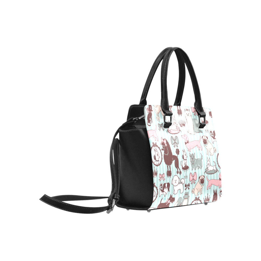 Doggy Boudoir Mint • Handbag