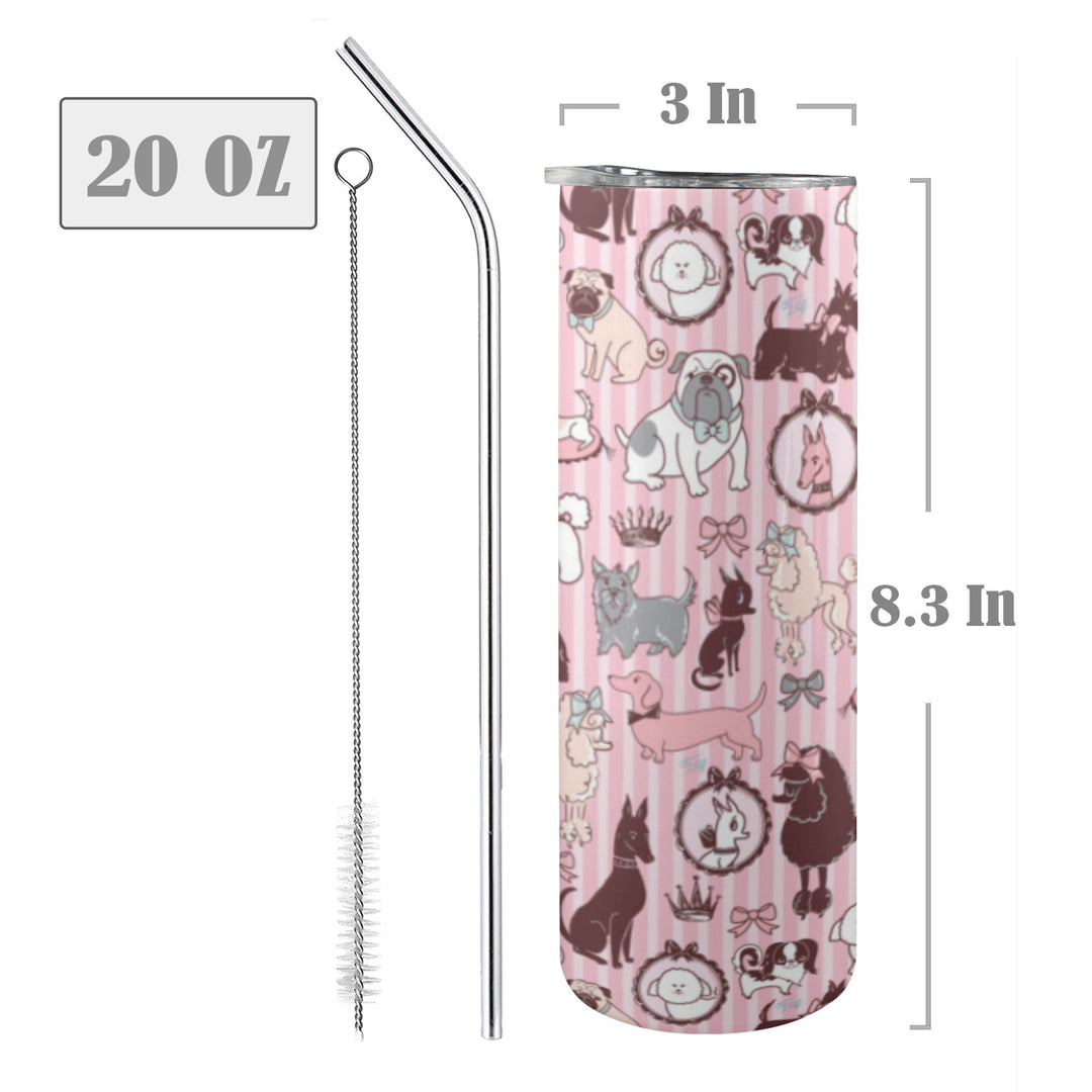 Doggy Boudoir Pink • Tall Tumbler 20oz