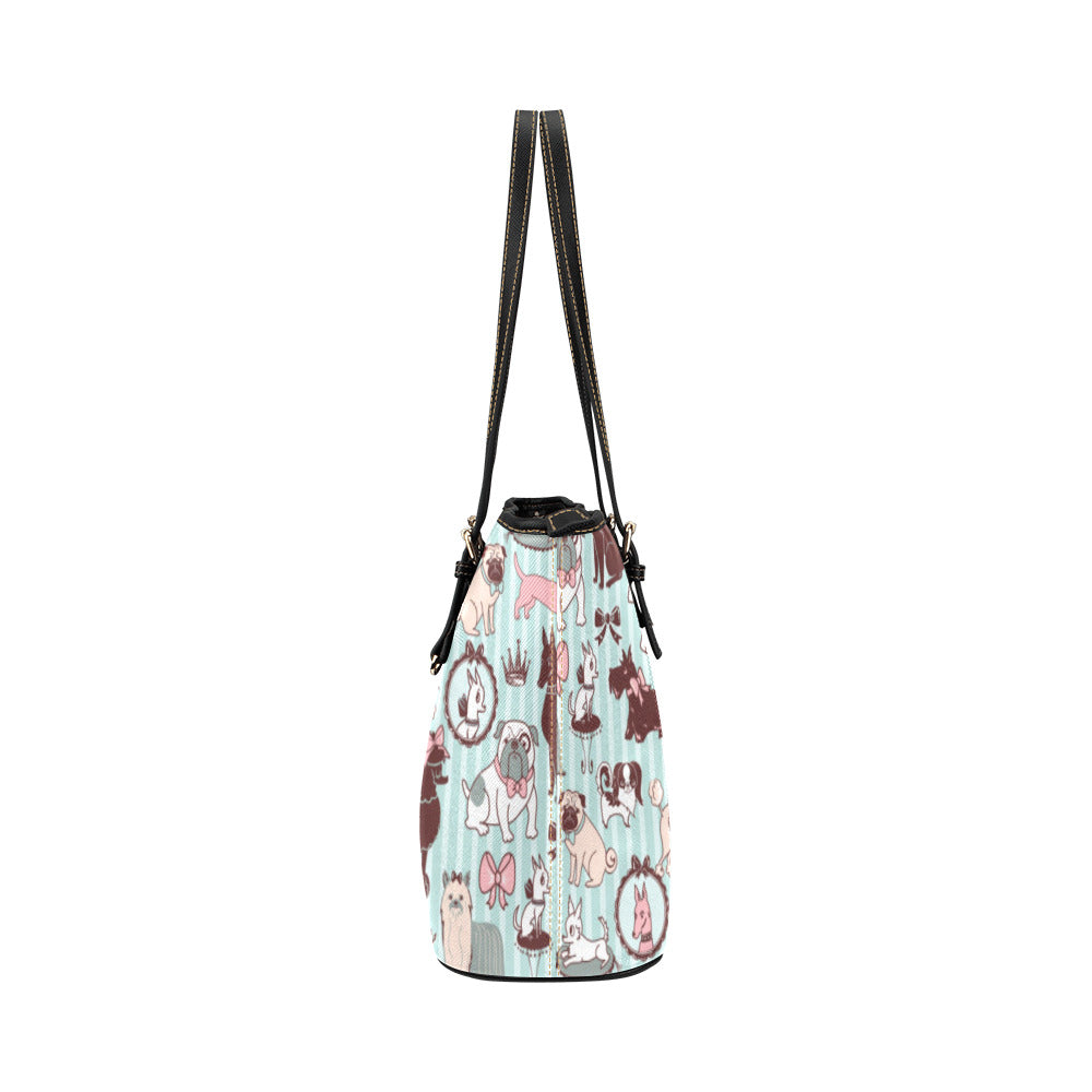 Doggy Boudoir Mint • Purse Tote