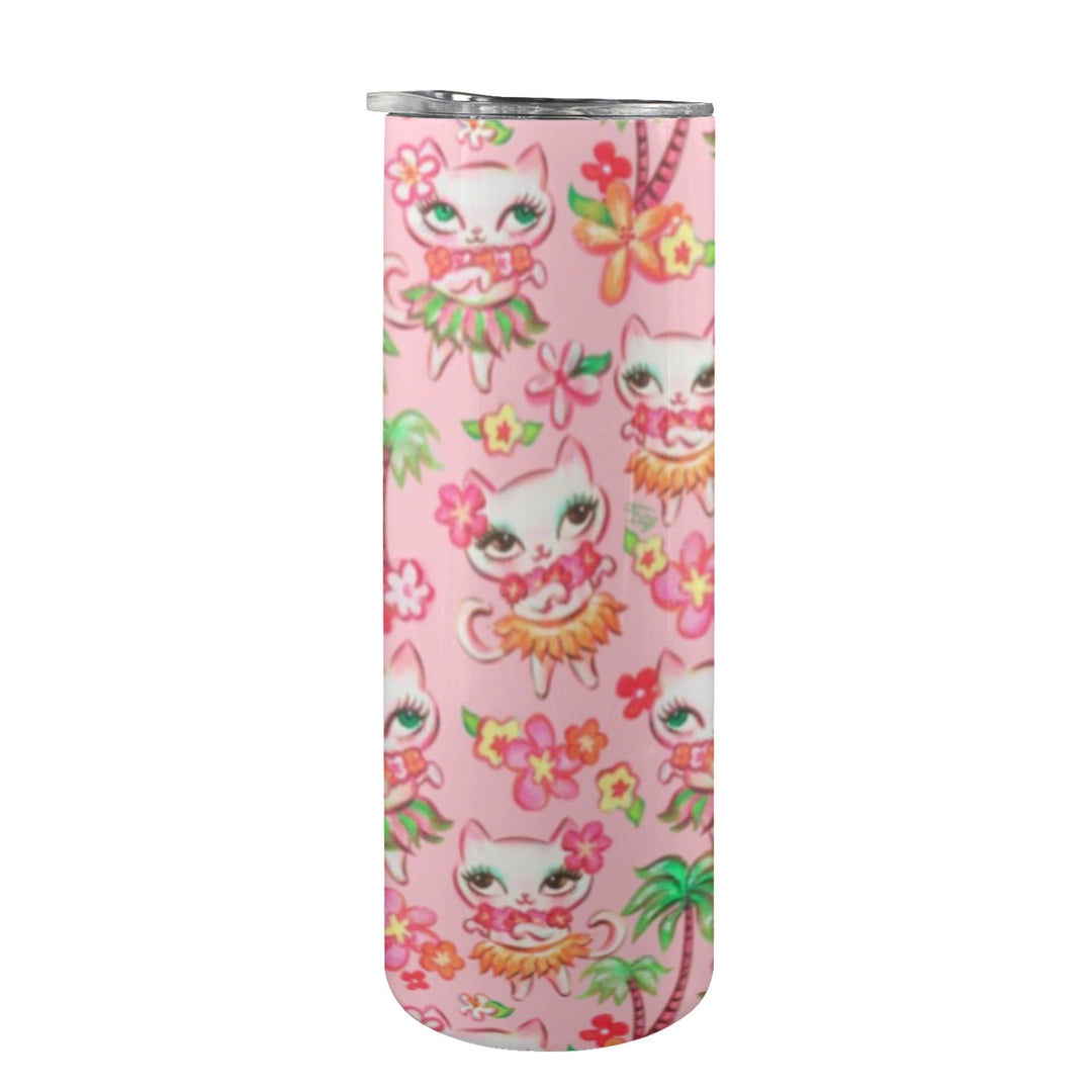 Hula Kitties Pink • Tall Tumbler 20oz