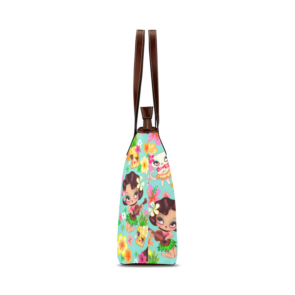 Hula Lulu Pattern • Shoulder Purse Tote