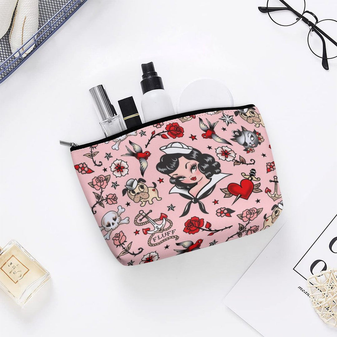 Suzy Sailor Pink • Cosmetic Bag