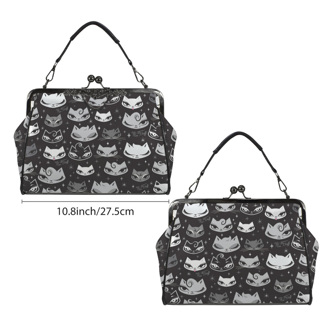 Billy Cats • Kiss Lock Purse