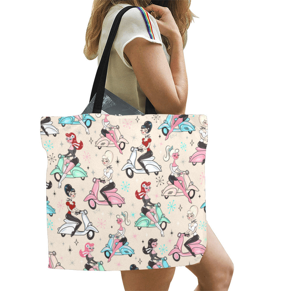 Scooter Girls • Canvas Tote