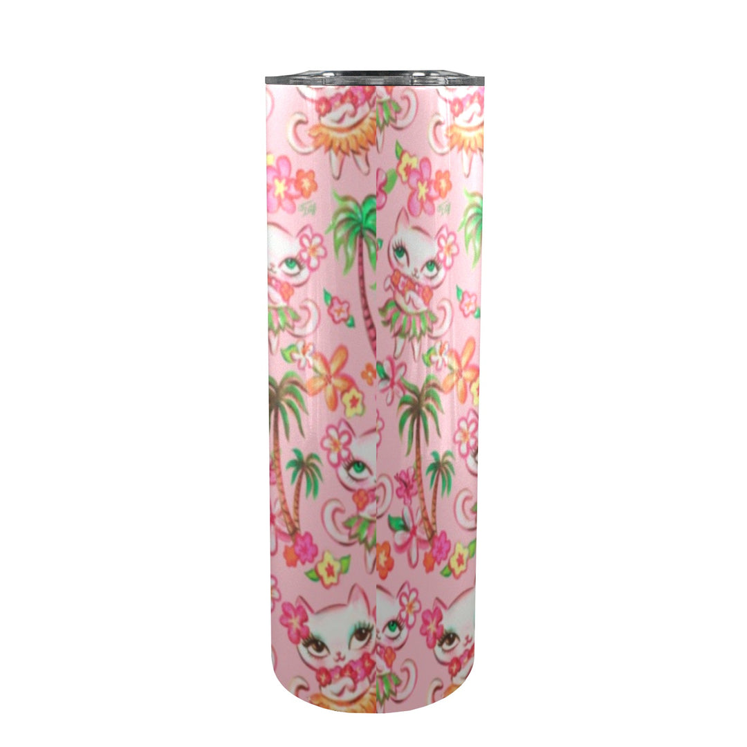 Hula Kitties Pink • Tall Tumbler 20oz