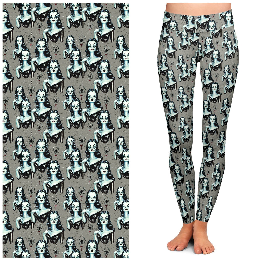 "Vampire Vixen" Leggings by Miss Fluff x Lipstick & Chrome-0