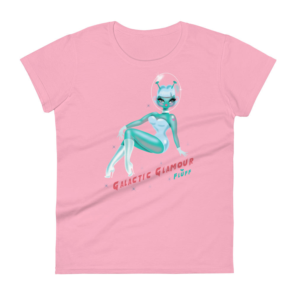 Galactic Glamour Girl • Women's Relaxed Fit T-Shirt