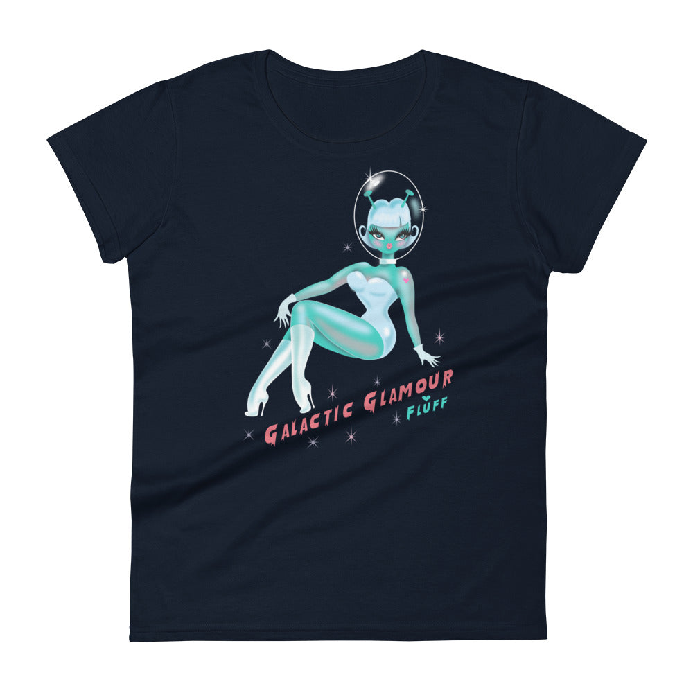 Galactic Glamour Girl • Women's Relaxed Fit T-Shirt