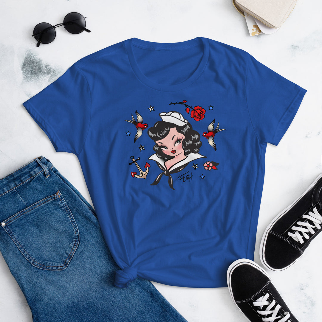 Suzy Sailor • Women's Relaxed Fit T-Shirt