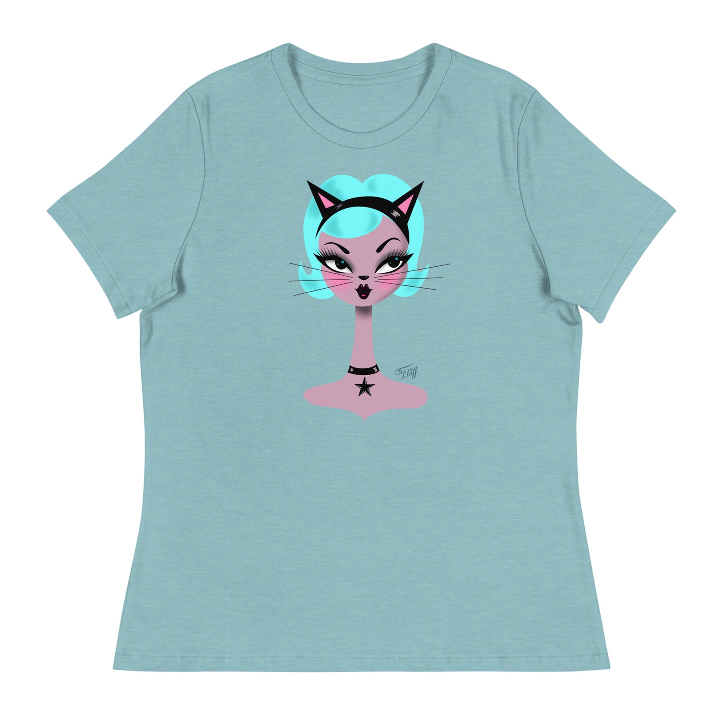 Spooky Dolls Kitty Girl • Women's Relaxed T-Shirt