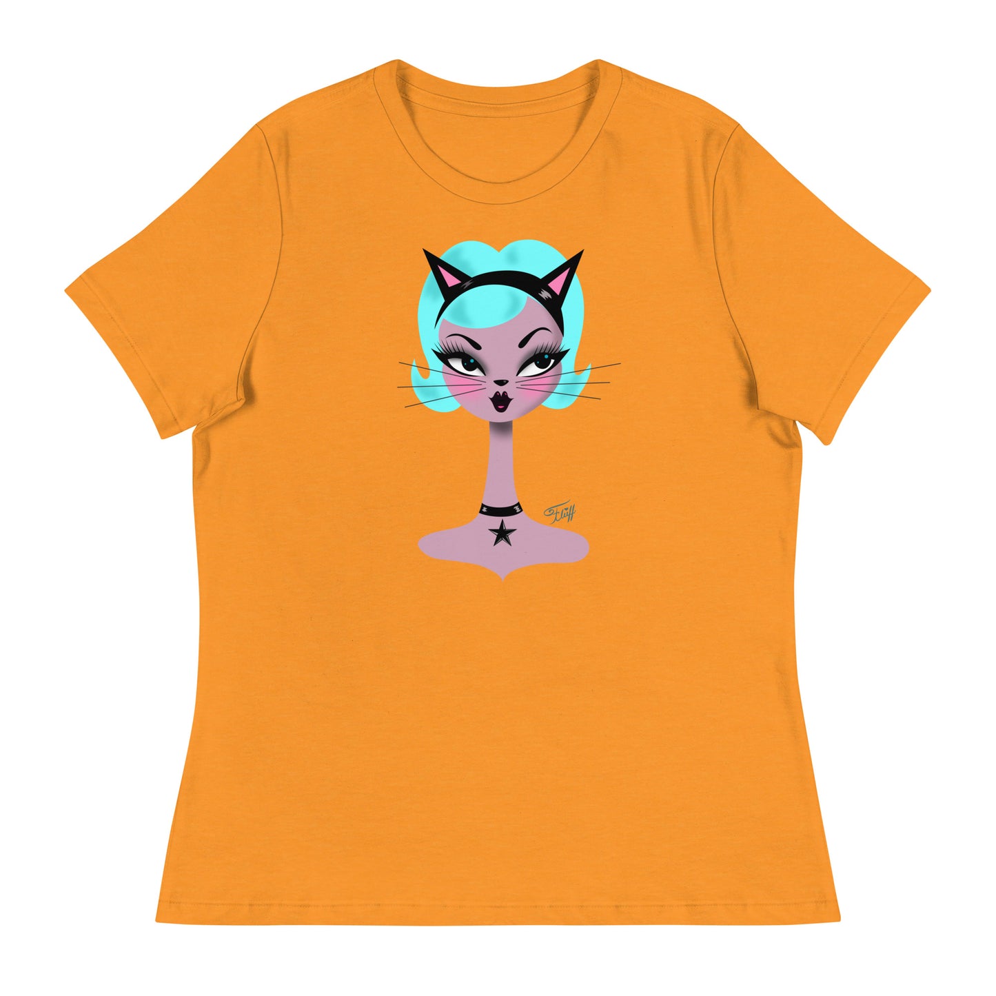 Spooky Dolls Kitty Girl • Women's Relaxed T-Shirt