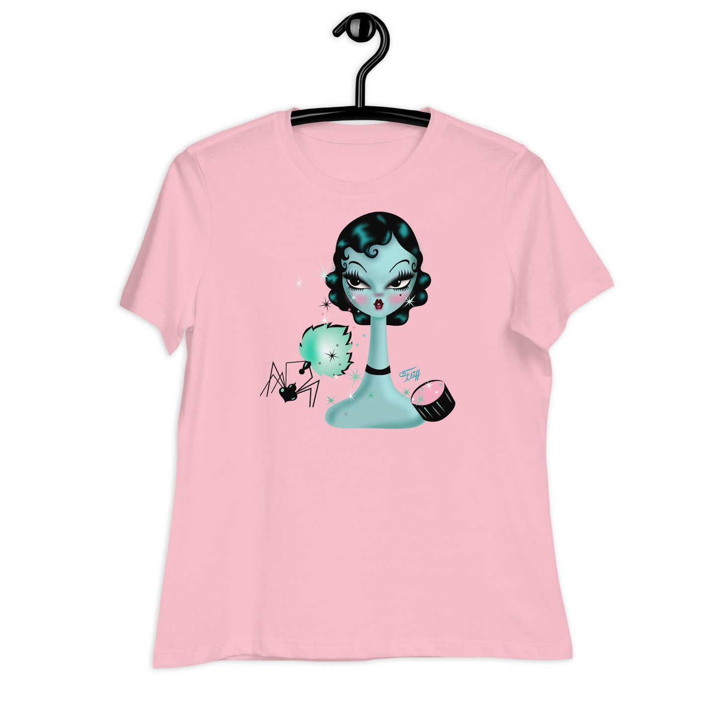 Noir Boudoir Girl • Women's Relaxed T-Shirt