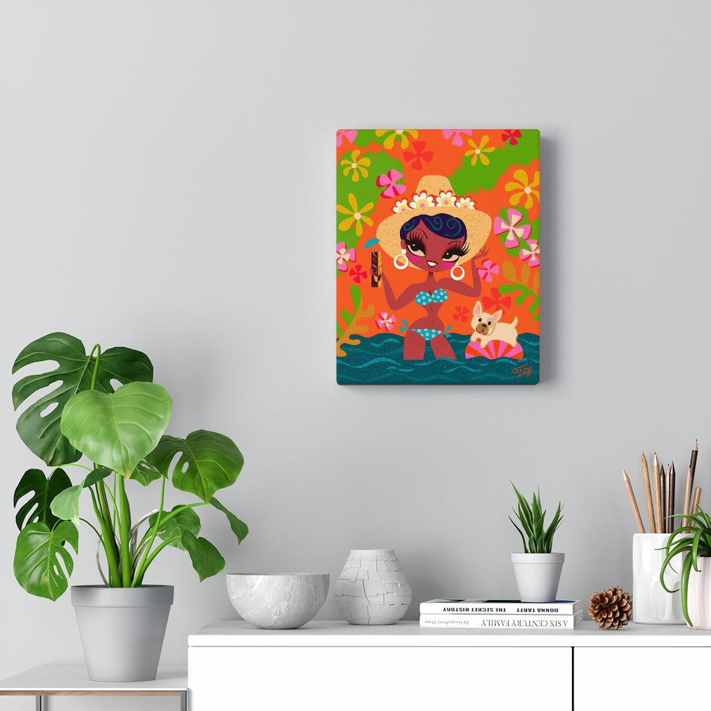 Palm Springs Cutie • Canvas Gallery Wrap