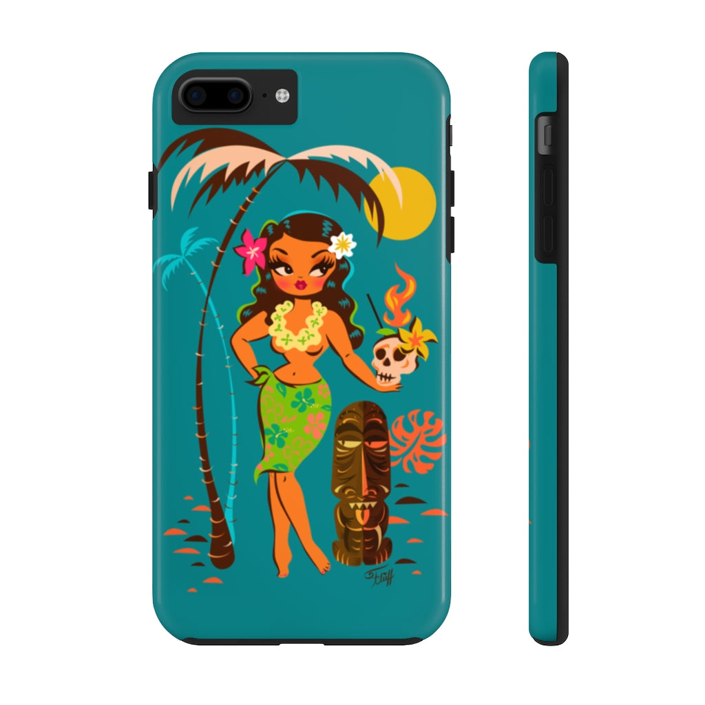 Tiki Temptress • With Skull Mug • Phone Case