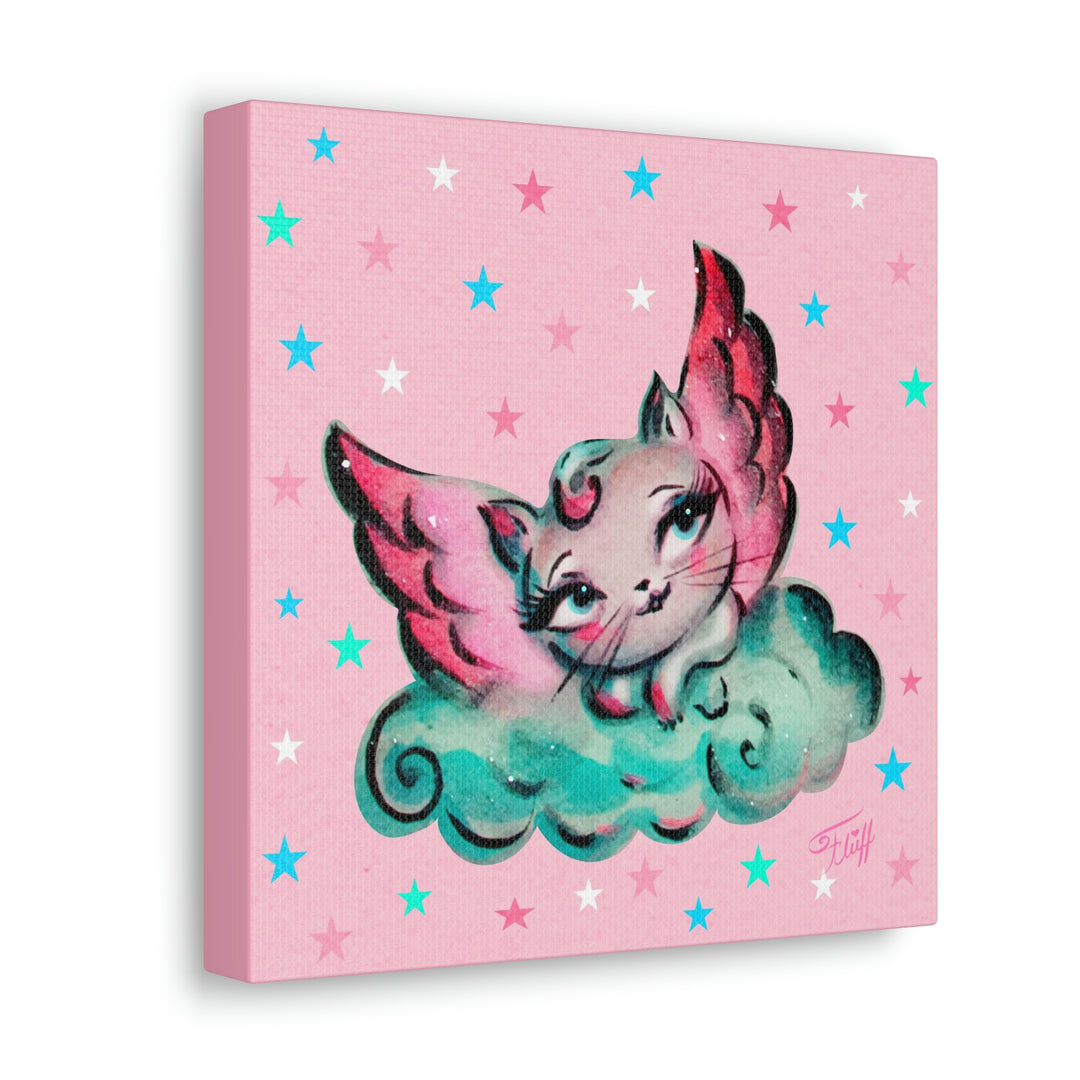 Angel Kitty • Canvas Gallery Wrap