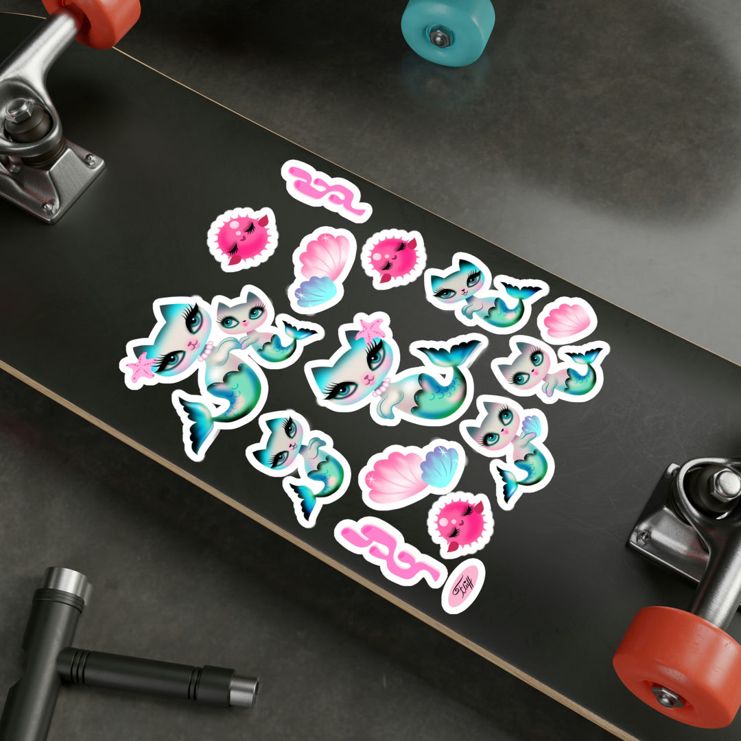 Merkittens • Kiss-Cut Vinyl Decals Set