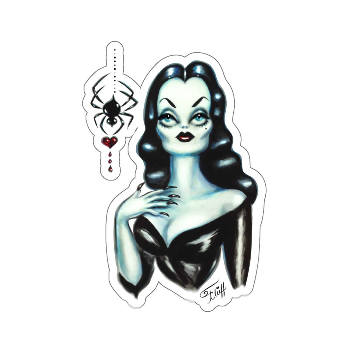 Vampire Vixen • Kiss-Cut Sticker