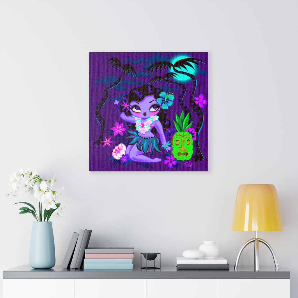 Haunted Hula Cutie • Canvas Gallery Wrap