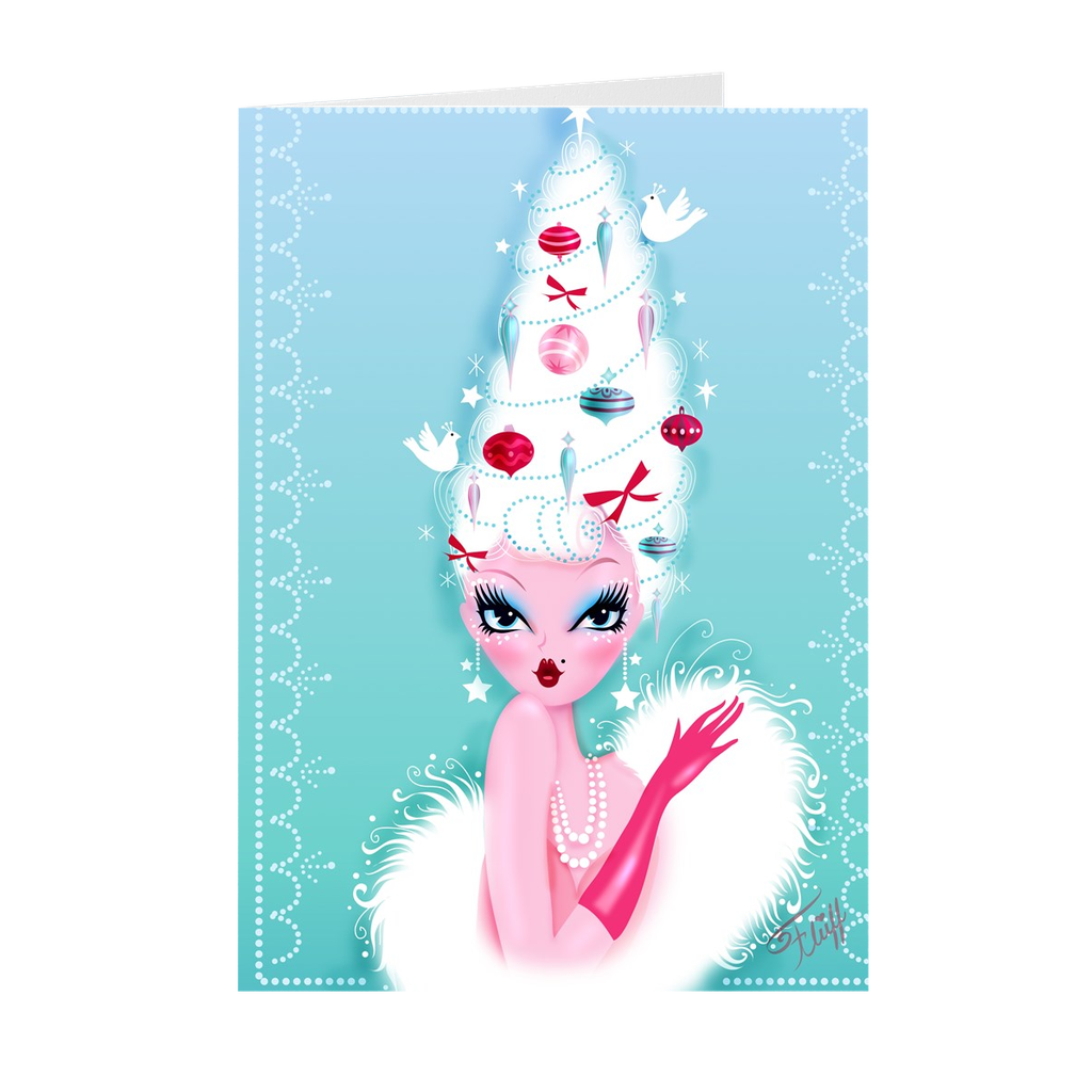 Christmas Coiffure • Cards Set of 10