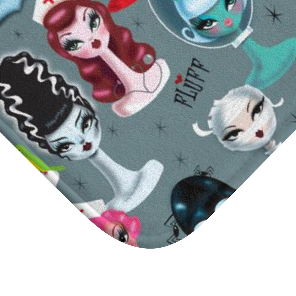 Spooky Dolls • Bath Mat