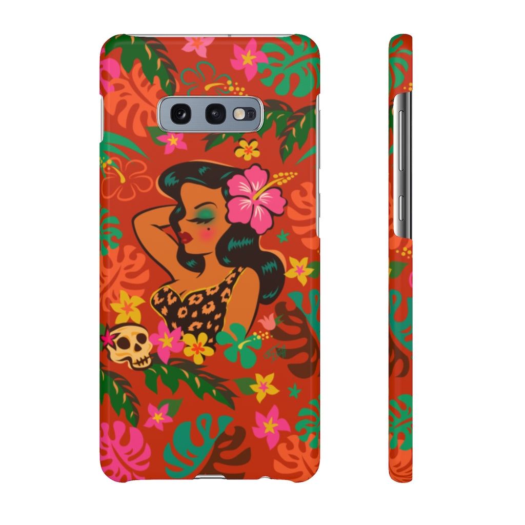 Tiki Temptress - Tropical Doll • Samsung Galaxy Phone Case