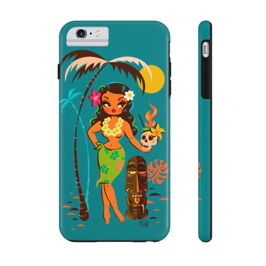 Tiki Temptress • With Skull Mug • Phone Case