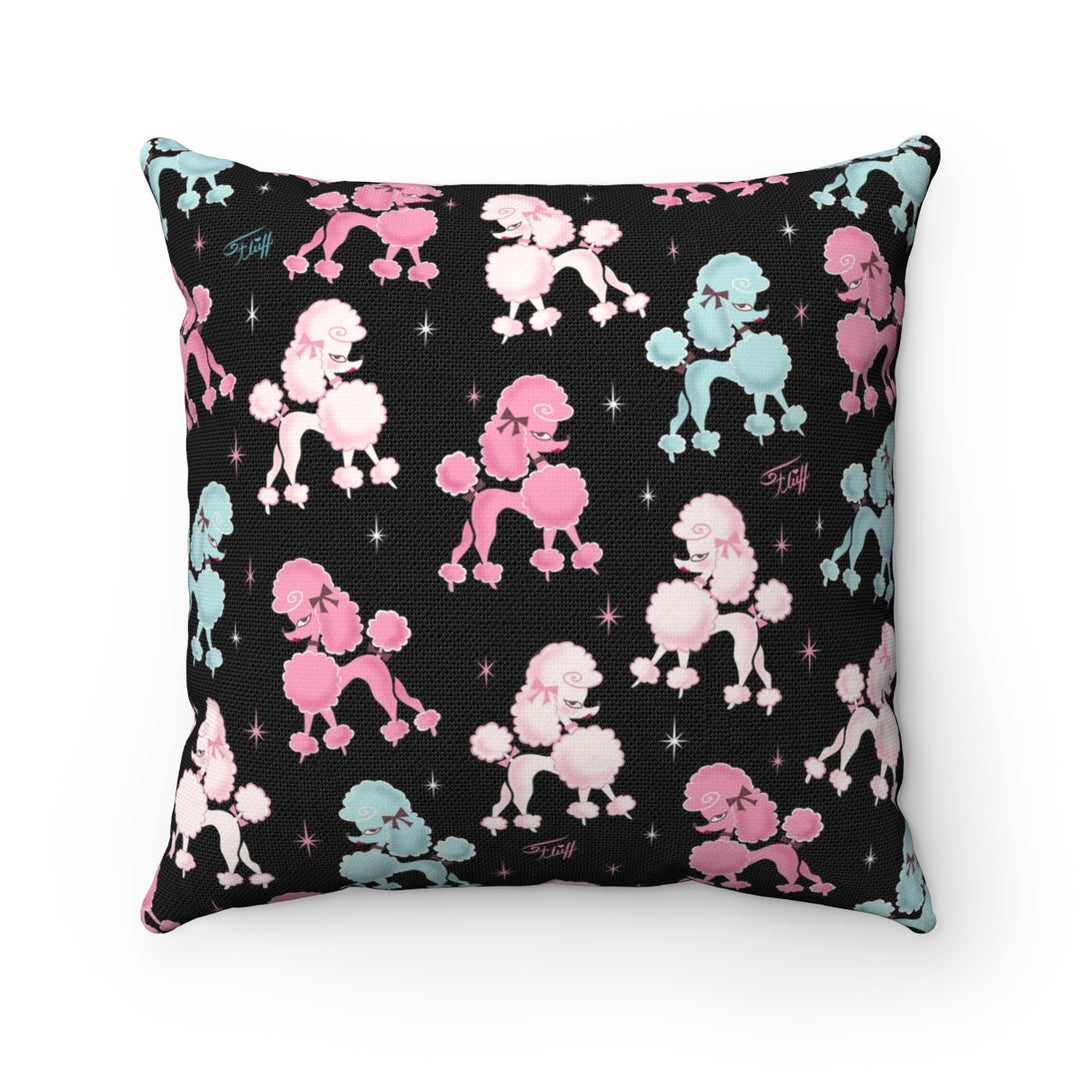 Poodle-rama • Square Pillow