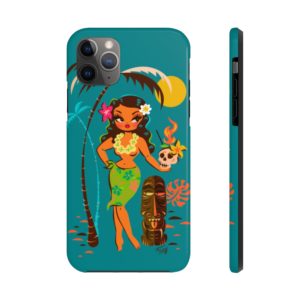 Tiki Temptress • With Skull Mug • Phone Case