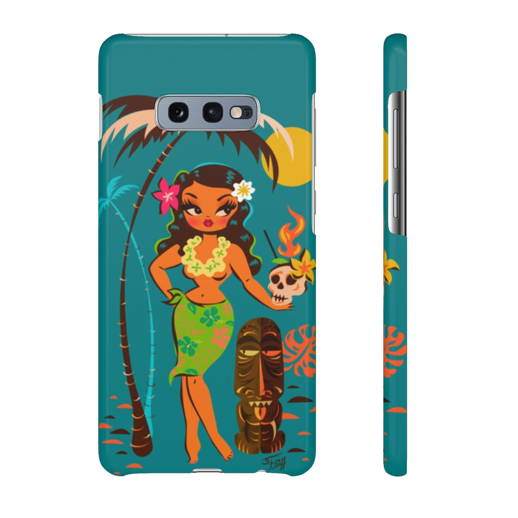 Tiki Temptress • With Skull Mug • Samsung Galaxy Phone Case