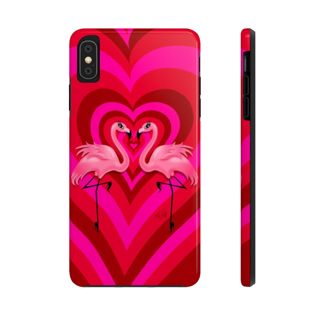 Flamingo Love • Phone Case