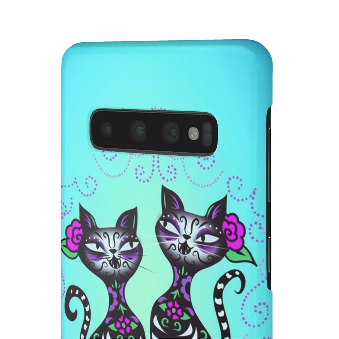 Sugar Skull Cats • Samsung Galaxy Phone Case