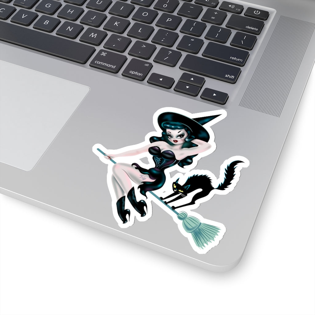 Hex Kitten Witch  • Kiss-Cut Sticker