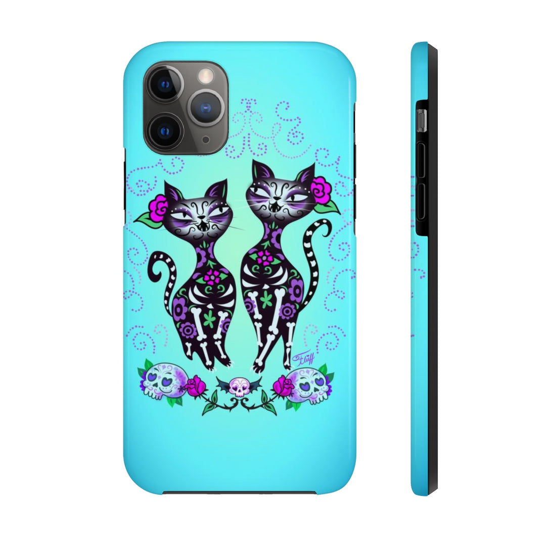 Sugar Skull Cats • Phone Case