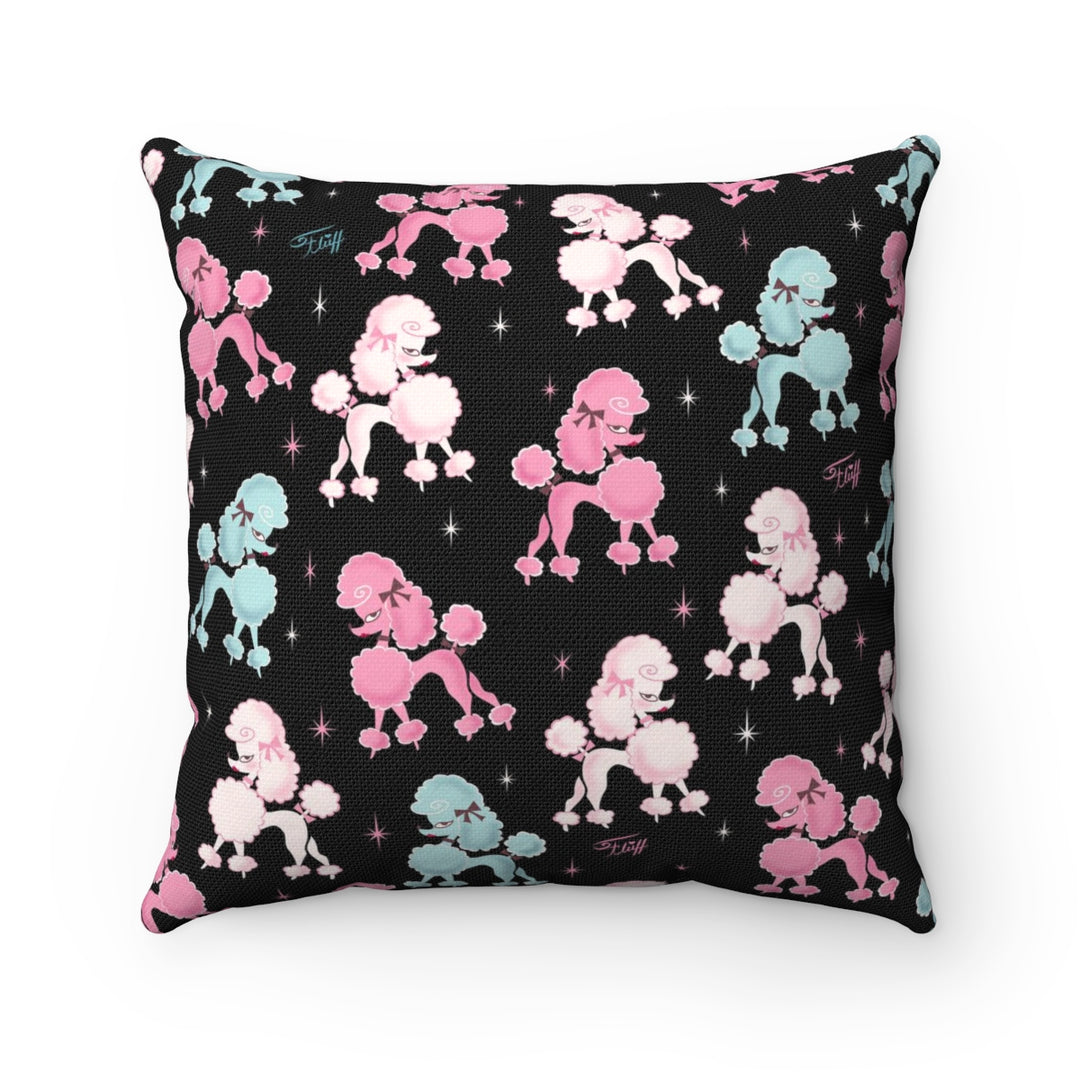 Poodle-rama • Square Pillow