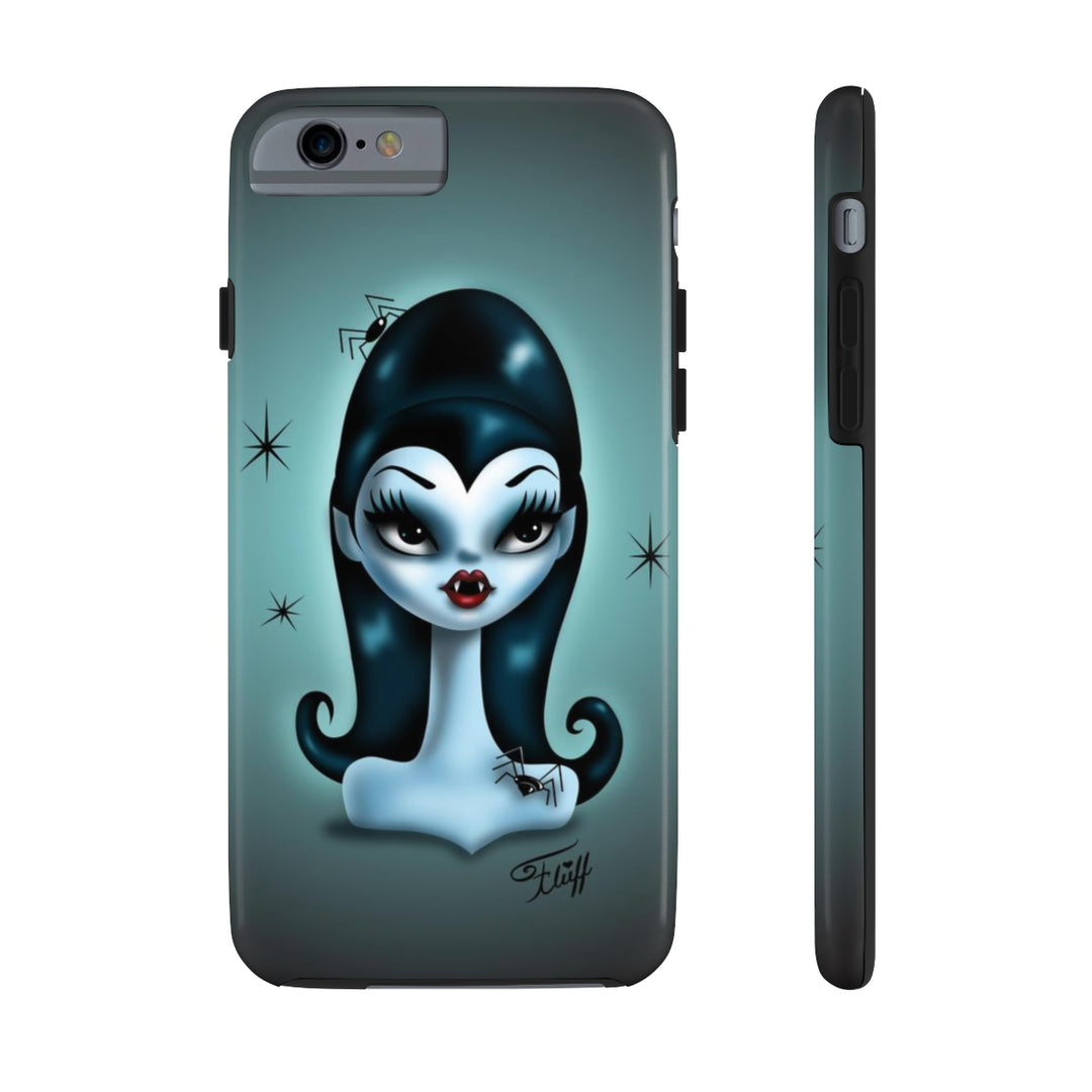 Vampire Doll with Spiders- Spooky Dolls • Phone Case