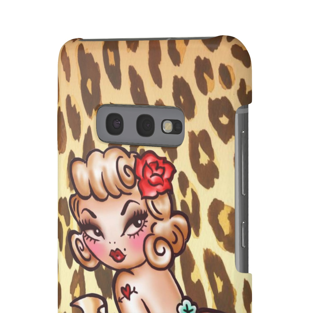 Lady Leopard • Samsung Galaxy Phone Case