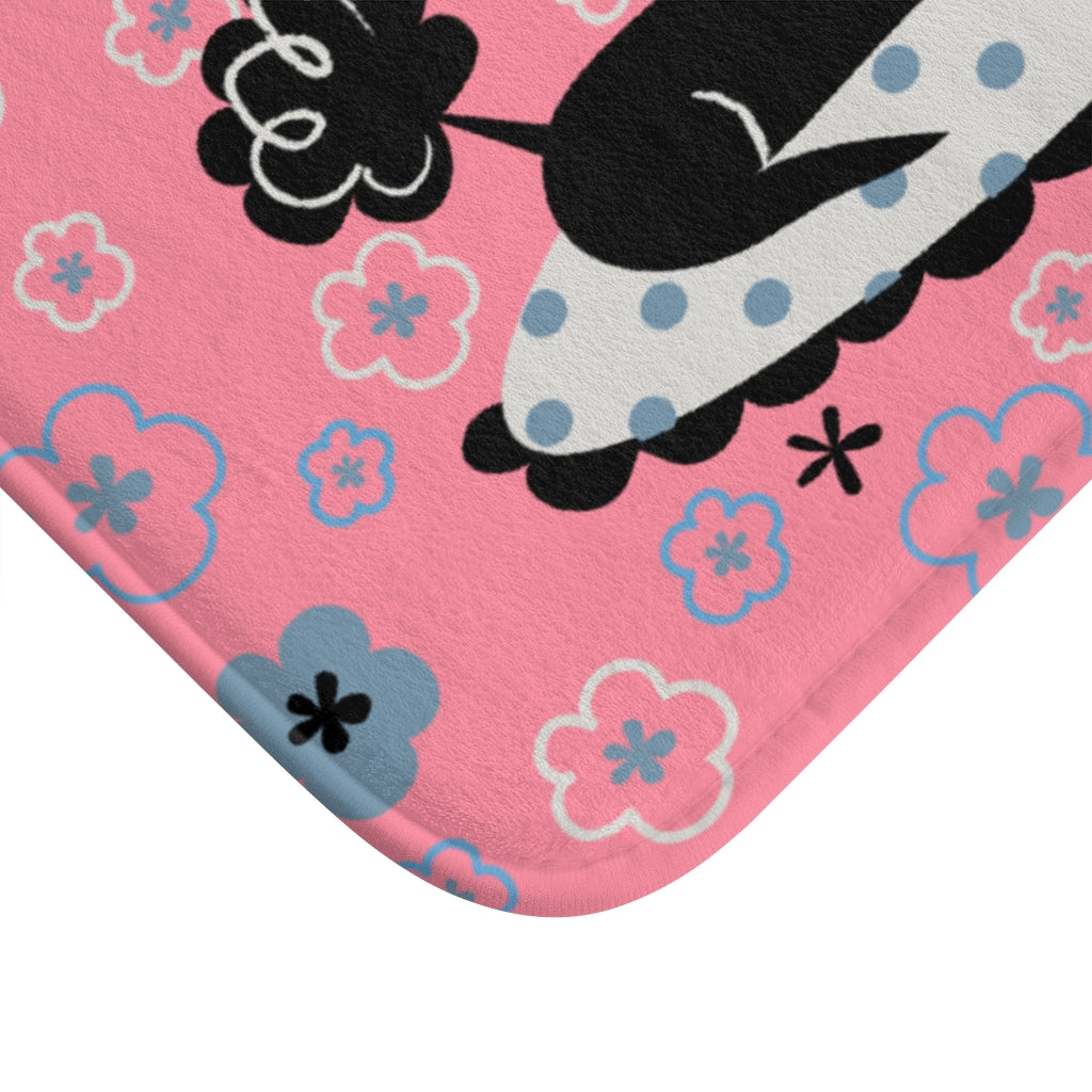 Fru Fru Poodle • Bath Mat