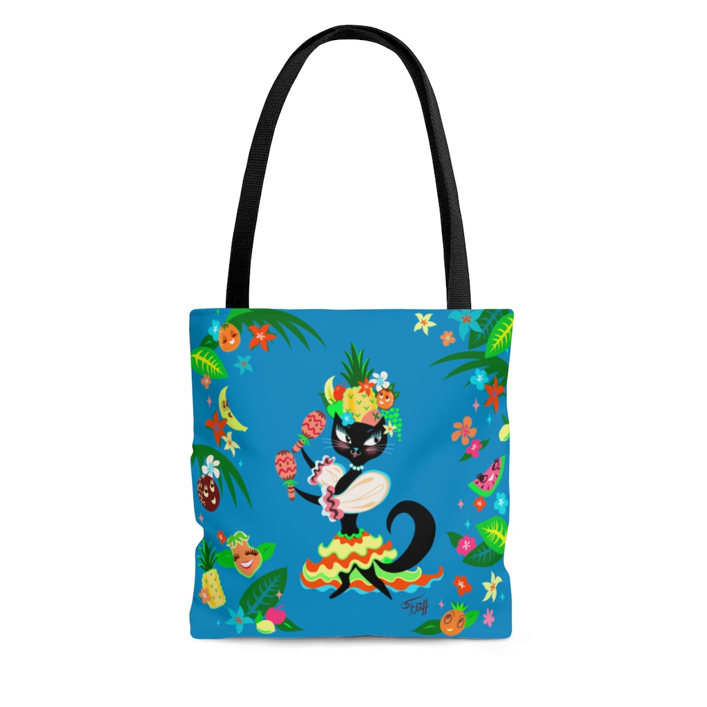 Kitten Miranda Blue • Tote Bag