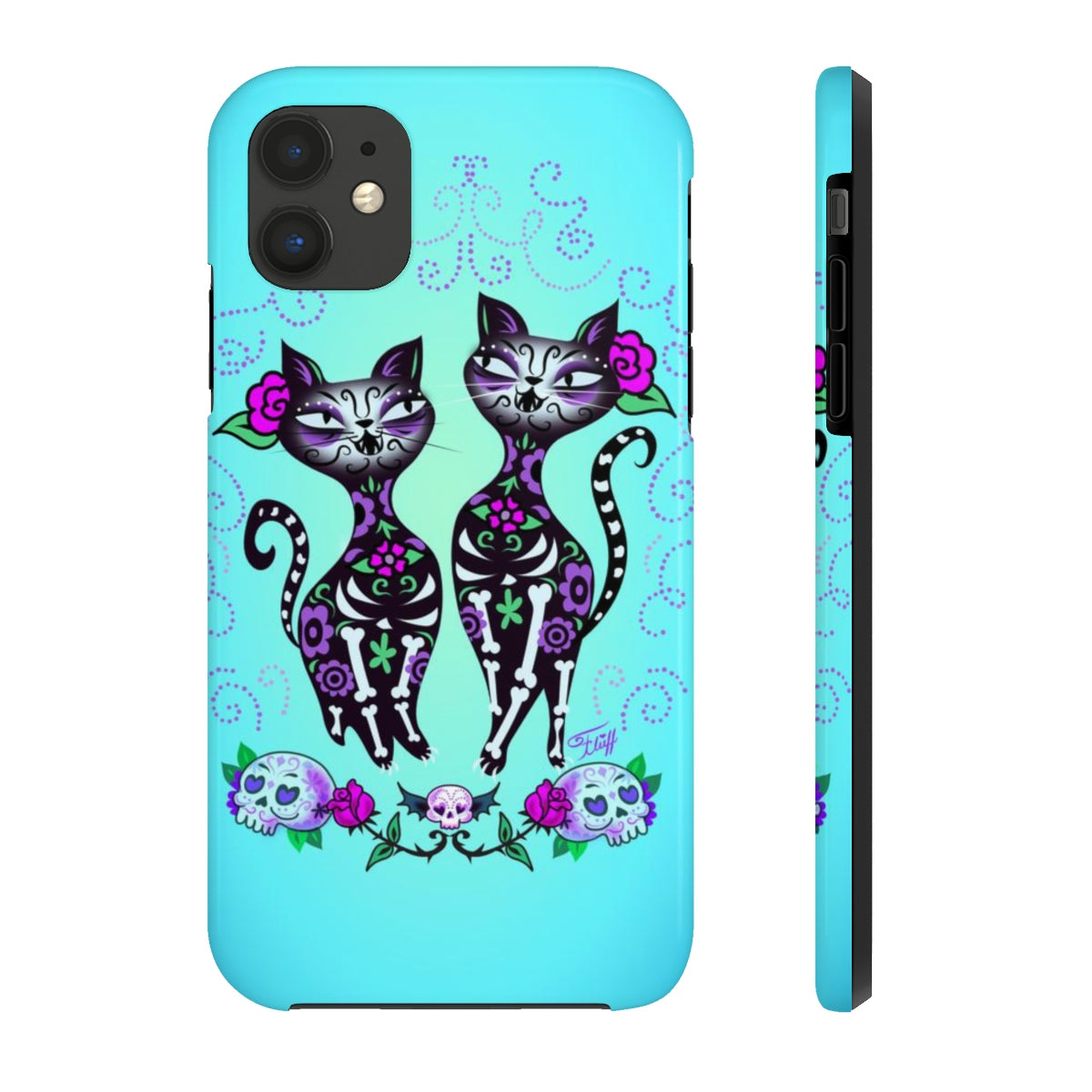 Sugar Skull Cats • Phone Case