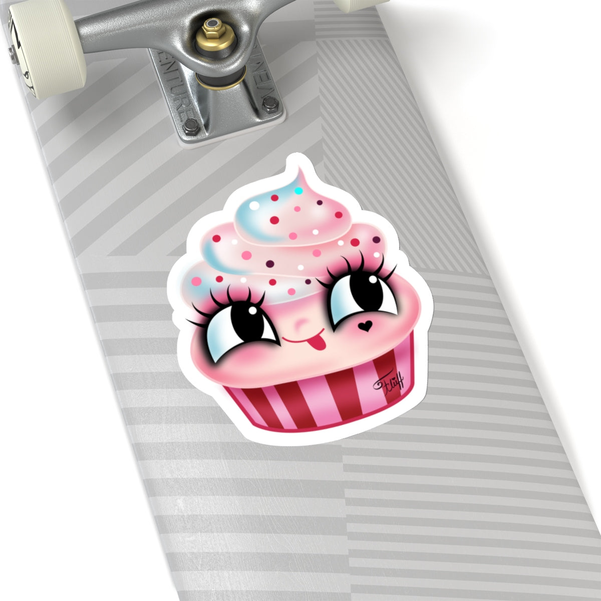 Cute Cupcake • Kiss-Cut Sticker