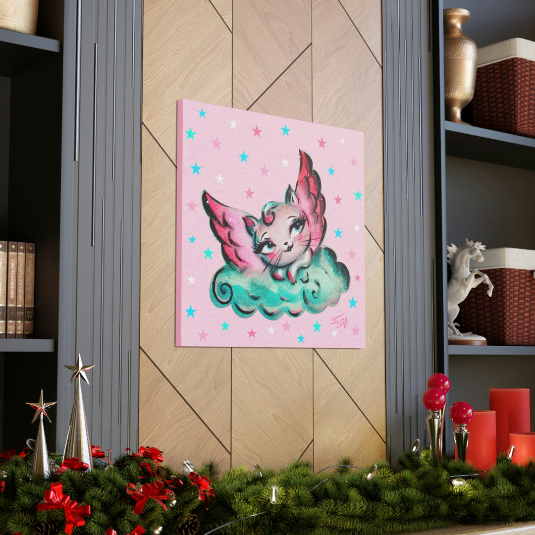 Angel Kitty • Canvas Gallery Wrap