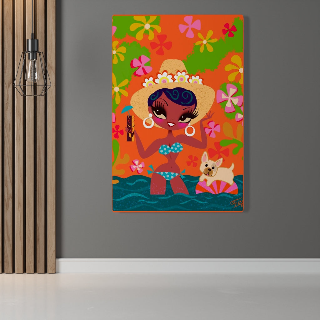 Palm Springs Cutie • Canvas Gallery Wrap