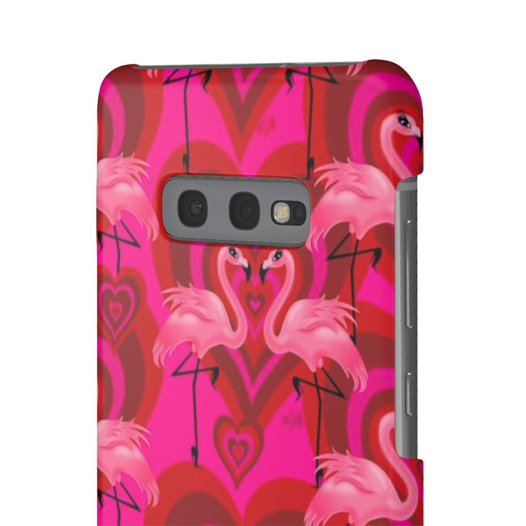 Flamingo Love Pattern • Samsung Galaxy Phone Case