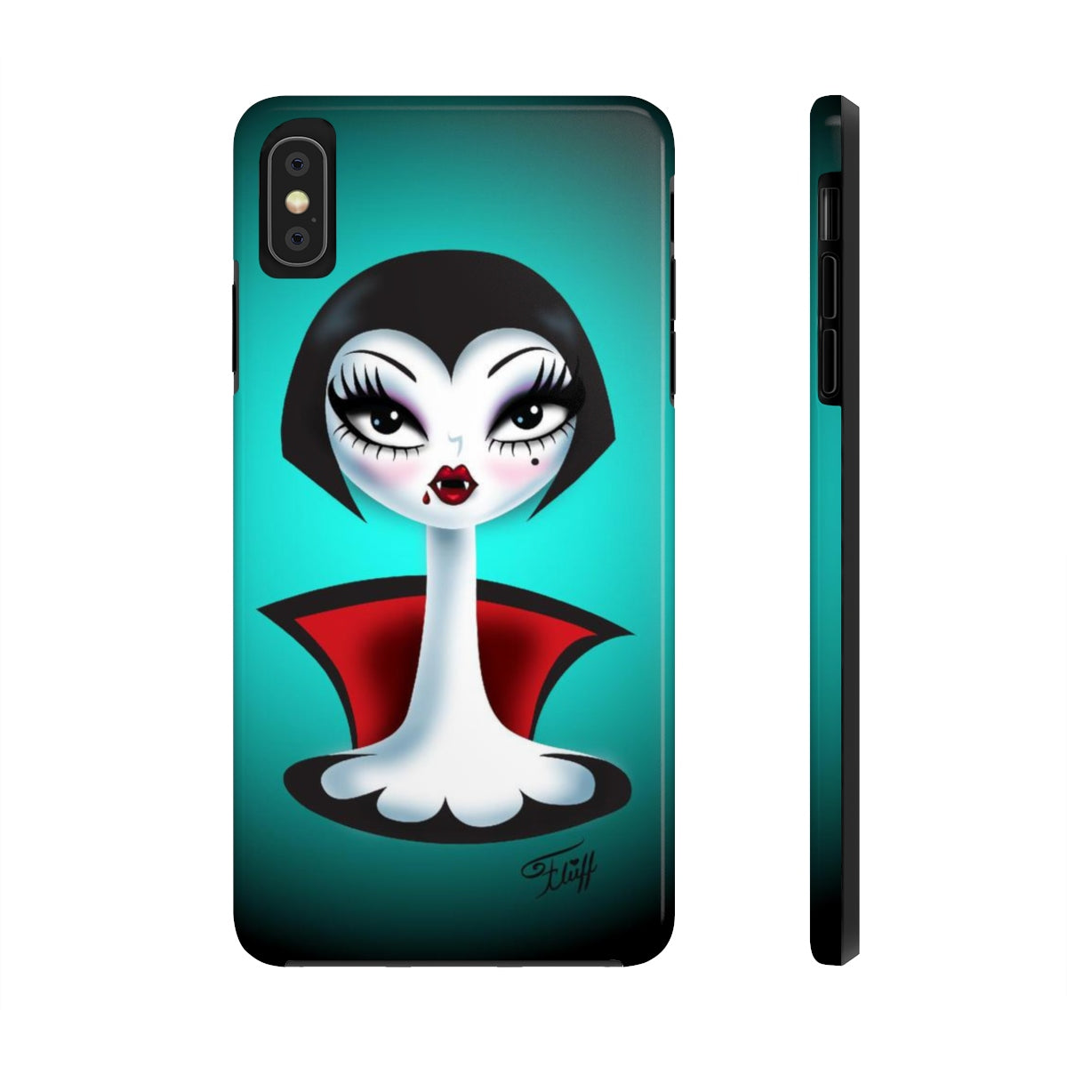 Draculina Vampire Doll -Spooky Dolls • Phone Case
