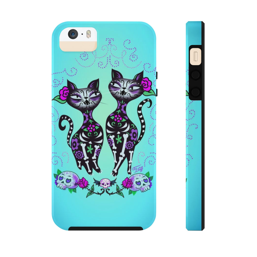 Sugar Skull Cats • Phone Case