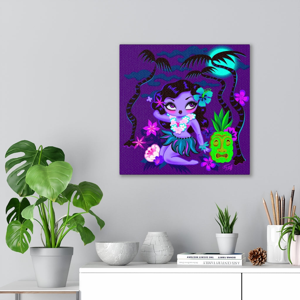 Haunted Hula Cutie • Canvas Gallery Wrap