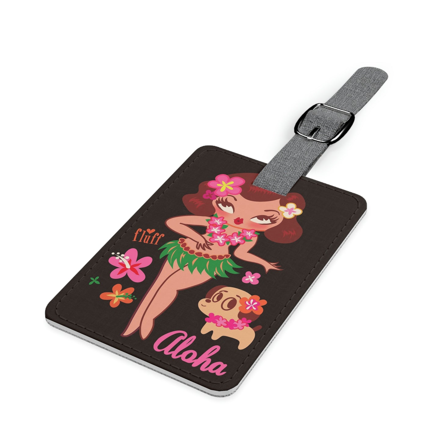 Hula Cutie Aloha • Luggage Tag